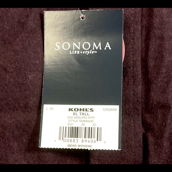 Sonoma Woven LS Button Down Shirt - Picture 5 of 9